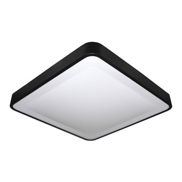 LED plafonsko svetlo sa senzorom WILTON LED/24W/230V 37,5x37,5 cm crno