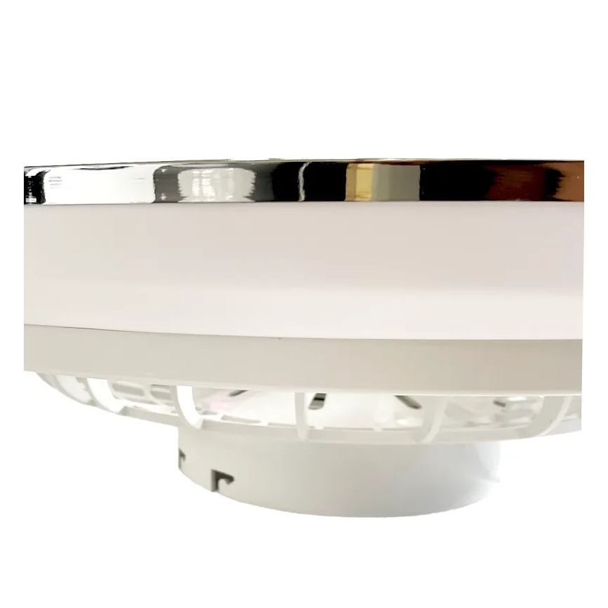 LED prigušiva plafonska lampa sa ventilatorom OPAL LED/48W/230V 3000-6500K + daljinski upravljač