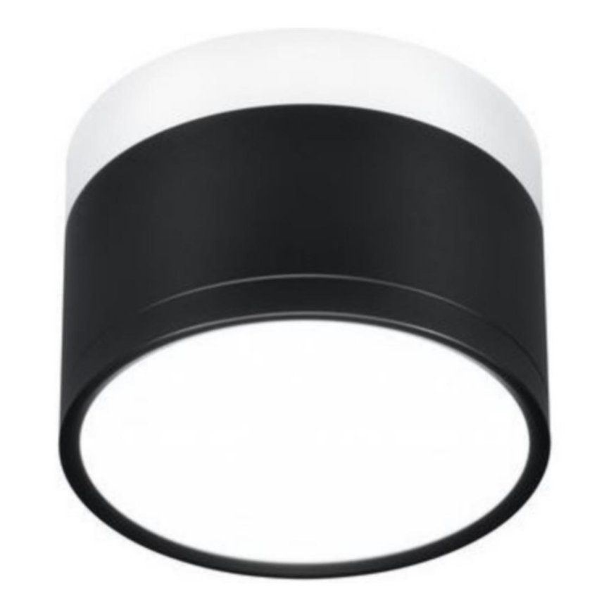 LED Plafonsko svetlo TUBA LED/9W/230V belo/crno