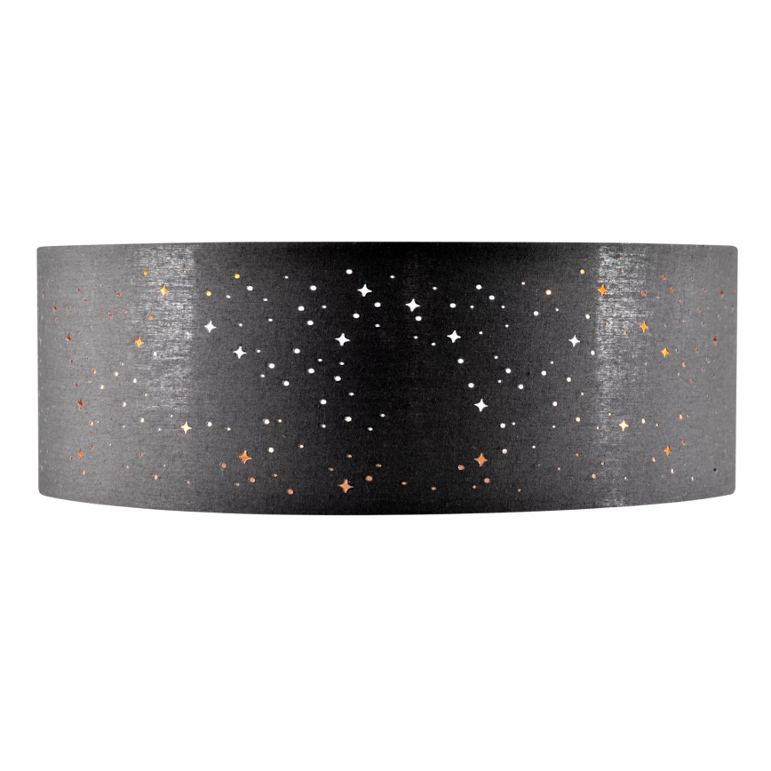 LED plafonsko svetlo TULUZA LED/18W/230V prečnik 32 cm crno