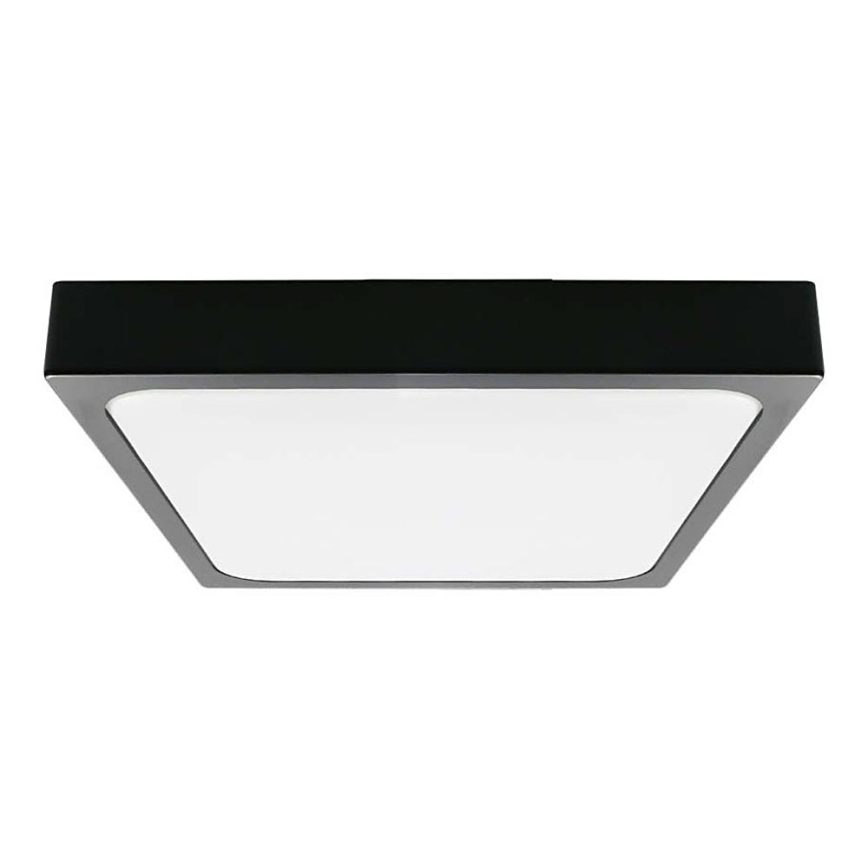 LED plafonsko svetlo za kupatilo LED/30W/230V 4000K IP44 42x42 cm crna