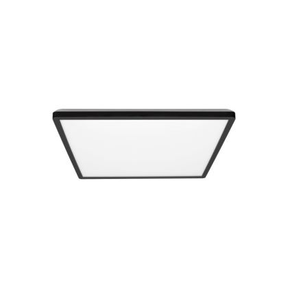 LED plafonsko svetlo za kupatilo NIVERA LED/12W/230V IP54 3000/4000/6000K 22,5x22,5 cm crna
