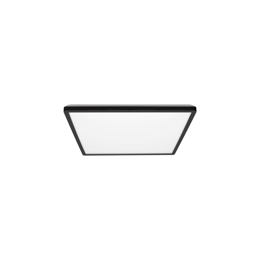 LED plafonsko svetlo za kupatilo NIVERA LED/12W/230V IP54 3000/4000/6000K 22,5x22,5 cm crna