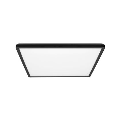 LED plafonsko svetlo za kupatilo NIVERA LED/18W/230V IP54 3000/4000/6000K 30x30 cm crna