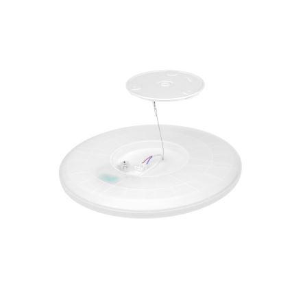 LED Kupaonsko plafonsko svetlo NIVERA LED/32W/230V IP54 3000/4000/6000K prečnika 42 cm crno