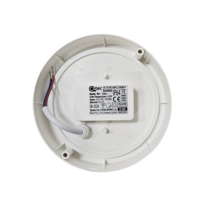 LED plafonsko svetlo za spoljašnju upotrebu LED/8W/230V 4200K prečnik 14 cm IP64 belo