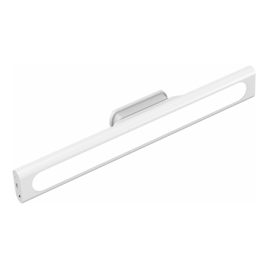 LED Podelementna dodirna magnetska lampa LED/2,5W/5V USB 2700/4000/6500K 1200 mAh 35 cm bela