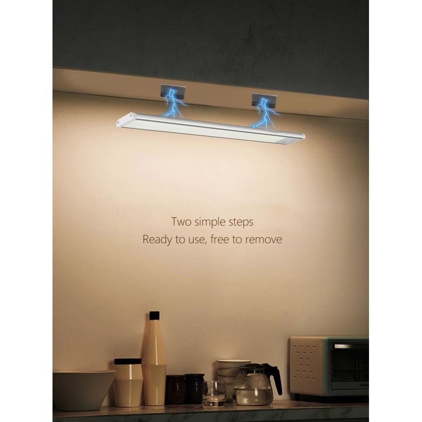 LED Podelementna lampa CABINET-4 sa PIR senzorom LED/1,5W/230V 1100mAh 4000K