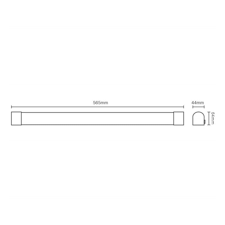 LED Podelementna lampa LED/15W/230V IP44