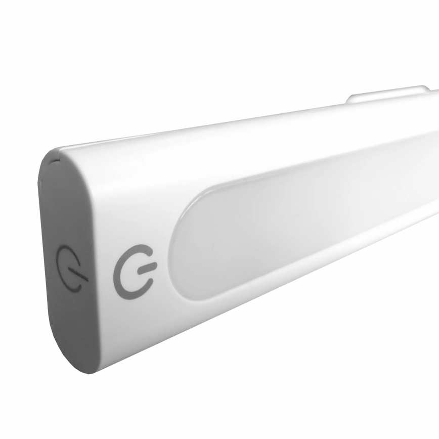 LED Podelementna dodirna magnetska lampa LED/2,5W/5V USB 2700/4000/6500K 1200 mAh 35 cm bela
