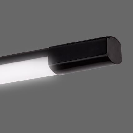 LED Podelementna lampa LED/36W/230V 4000K 120 cm crno