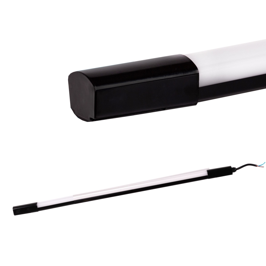 LED Podelementna lampa LED/36W/230V 4000K 120 cm crno