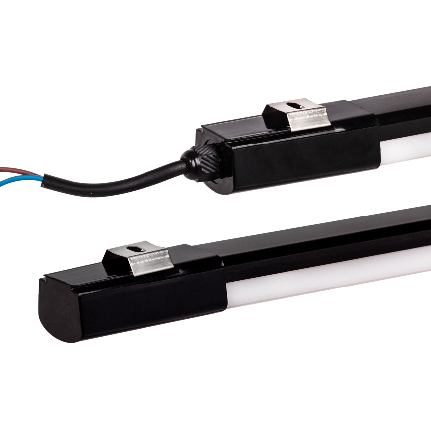 LED Podelementna lampa LED/36W/230V 4000K 120 cm crno