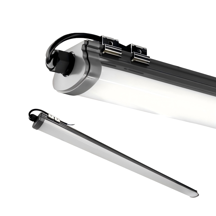 LED Podelementna lampa LED/60W/230V 6000K 120 cm IP65 crno