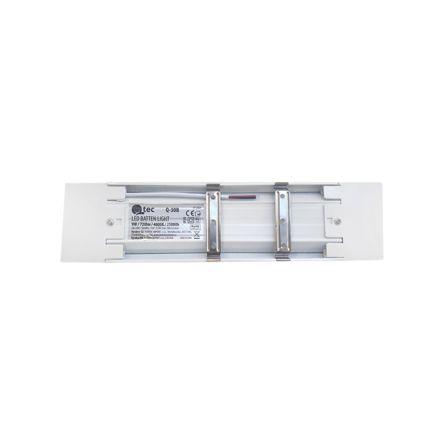 LED Podelementna lampa QTEC LED/9W/230V 30 cm bela