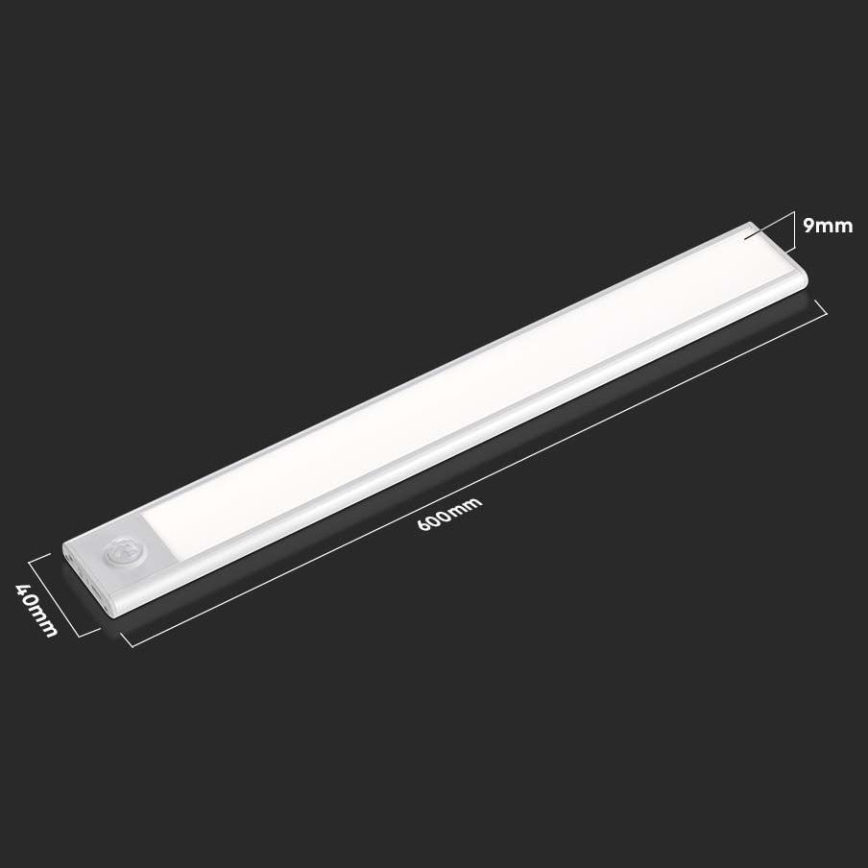 LED Podelementna lampa sa senzorom LED/2,5W/5V 4000K 3000 mAh