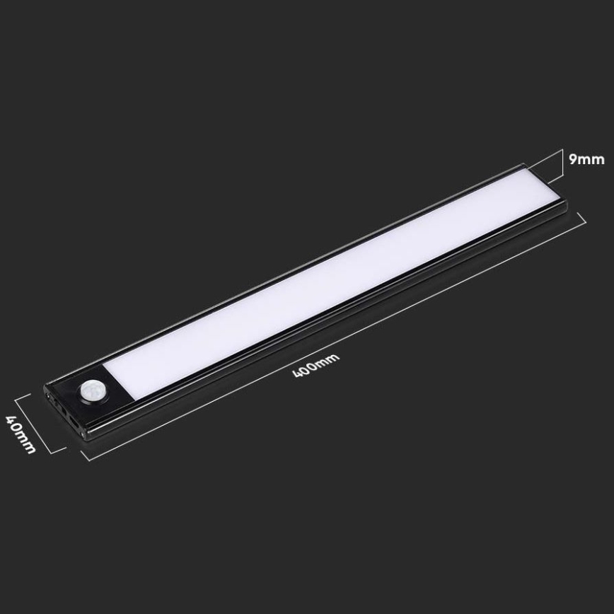 LED Podelementna lampa sa senzorom LED/2W/5V 2200 mAh 3000K