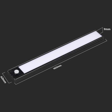 LED Podelementna lampa sa senzorom LED/2W/5V 4000K 2200 mAh