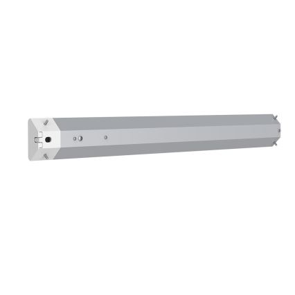 LED Podelementna lampa sa utičnicama i USB portovima LED/18W/230V 4000K srebrno