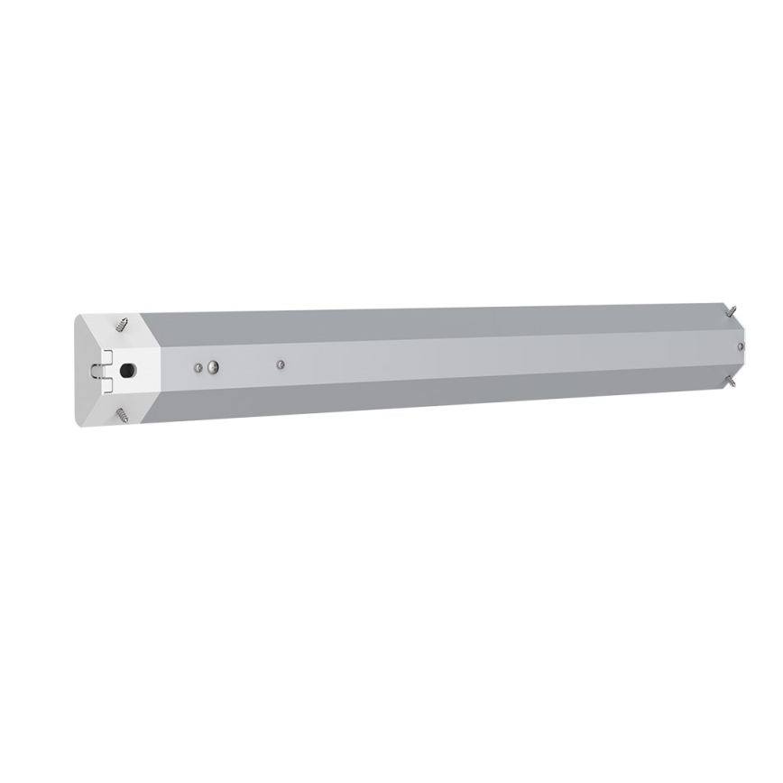 LED Podelementna lampa sa utičnicama i USB portovima LED/18W/230V 4000K srebrno