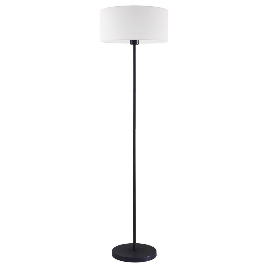 LED podna lampa TUNJA 1xE27/20W/230V prečnik 38 cm crna/bela