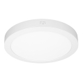 LED površinski/ugrađeni panel 2 u 1 24W/230V 3000/4000/6000K prečnik 30 cm IP54 bela