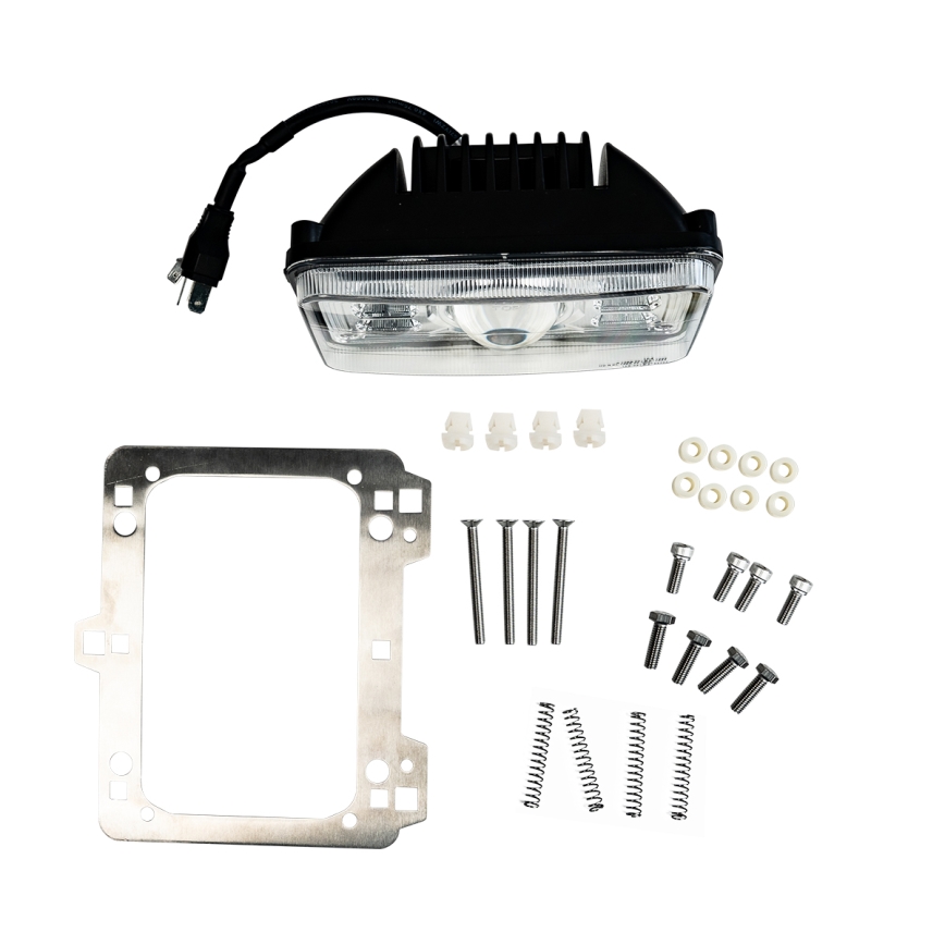 LED Prednje svetlo traktora LED/69W/10-30V IP69 5700K pravougaoni