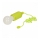LED Prenosna lampa LED/1W/3xAAA zelena