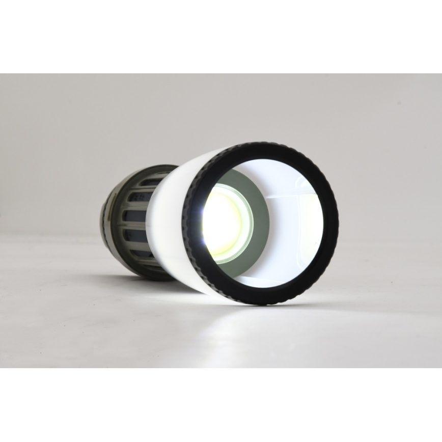 LED Prenosna punjiva lampa sa hvatačem insekata LED/2W/1800mAh/3xAAA IPX4 zelena