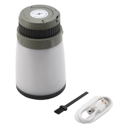 LED Prenosna punjiva lampa sa hvatačem insekata LED/2W/1800mAh/3xAAA IPX4 zelena