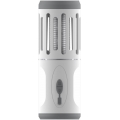 LED Prenosna punjiva lampa sa zamkom za insekte LED/6W/1800 mAh IPX4 bela/sivo