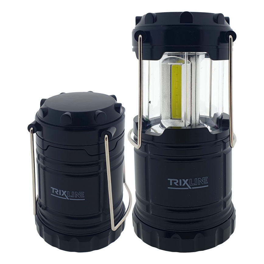 LED Prenosni kampovanje lampa 3xLED/3W/3xAAA 6400K