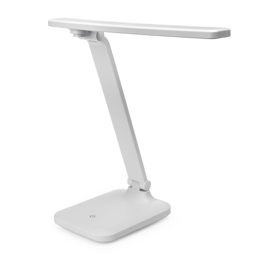 LED Prigušiva stona lampa na dodir sa bežičnim punjenjem i USB portom REMUS LED/5W/230V bela