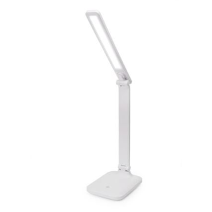 LED Prigušiva stona lampa na dodir sa bežičnim punjenjem i USB portom REMUS LED/5W/230V bela