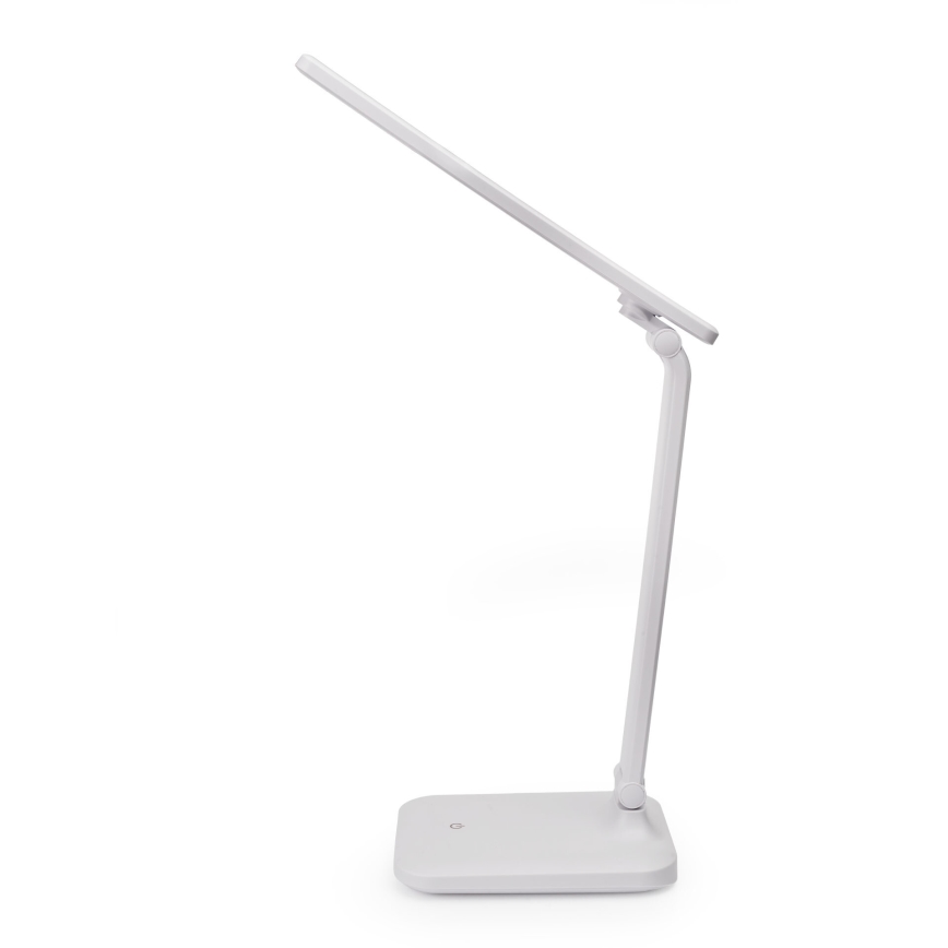 LED Prigušiva stona lampa na dodir sa bežičnim punjenjem i USB portom REMUS LED/5W/230V bela