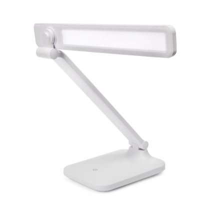 LED Prigušiva stona lampa na dodir sa bežičnim punjenjem i USB portom REMUS LED/5W/230V bela
