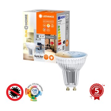LED prigušiva antibakterijska sijalica PAR16 GU10/4,9W/230V Wi-Fi - Ledvance