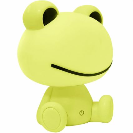LED Prigušiva dečija dodirna lampa FROG LED/2,5W/3,7V 1200 mAh