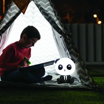 LED Prigušiva dečija dodirna lampa PANDA LED/2,5W/3,7V 1200 mAh
