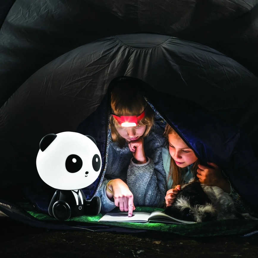 LED Prigušiva dečija dodirna lampa PANDA LED/2,5W/3,7V 1200 mAh