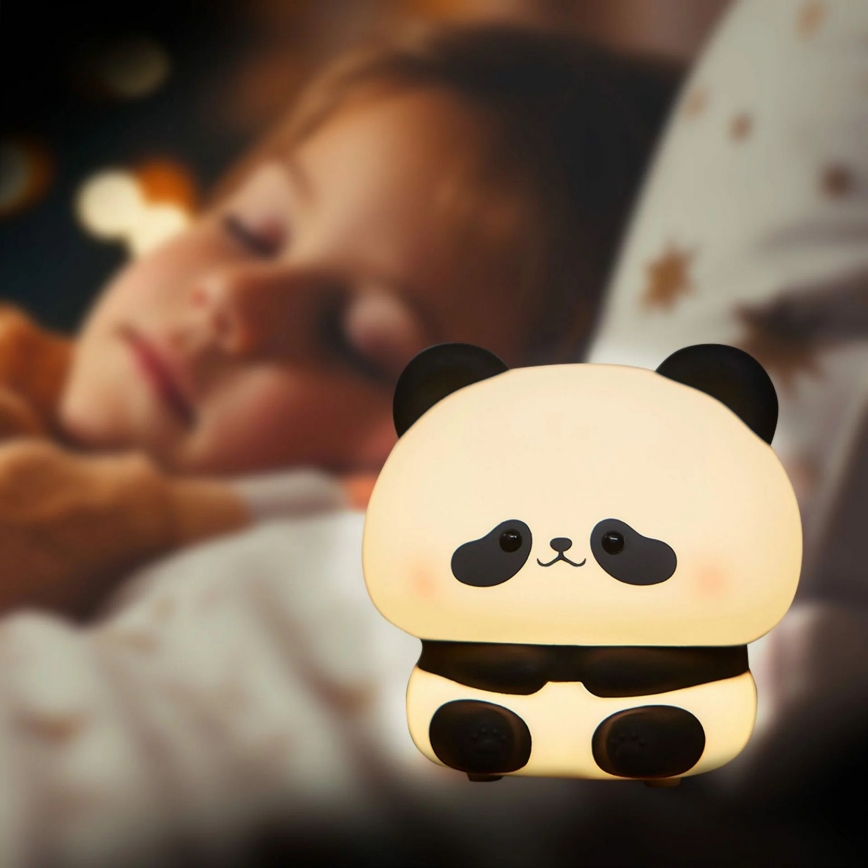 LED Prigušiva dečija dodirna lampa PANDA LED/2W/3,7V 1200 mAh