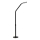 LED Prigušiva dodirna stojeća lampa FERRARA LED/13W/230V 3000/4000/6000K crno