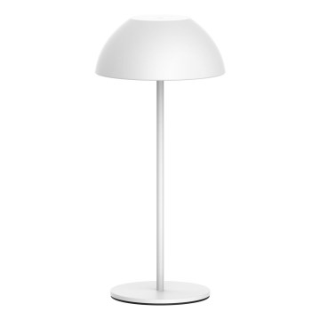 LED Prigušiva dodirna vanjska stona lampa TANZANIA LED/1,8W/5V USB 1800 mAh IP44 bela