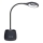 LED Prigušiva fleksibilna punjiva stona lampa LUSIA LED/5W/5V 3000/4000K 1200 mAh crno