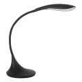 LED prigušiva fleksibilna stona lampa FRANCO LED/6,8W/230V crna