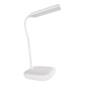 LED Prigušiva fleksibilna stona lampa LED/12W/230V 3000K/4000K/6500K bela