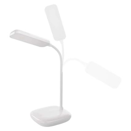 LED Prigušiva fleksibilna stona lampa LED/12W/230V 3000K/4000K/6500K bela