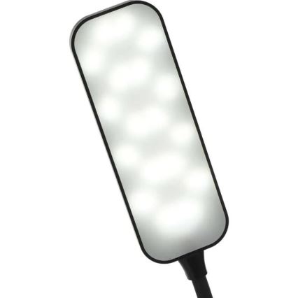 LED Prigušiva fleksibilna stona lampa LED/12W/230V 3000K/4000K/6500K crno