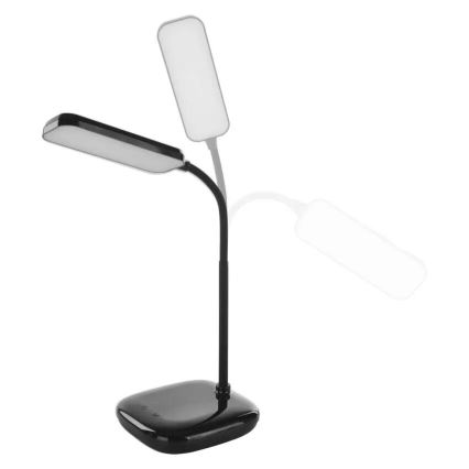 LED Prigušiva fleksibilna stona lampa LED/12W/230V 3000K/4000K/6500K crno