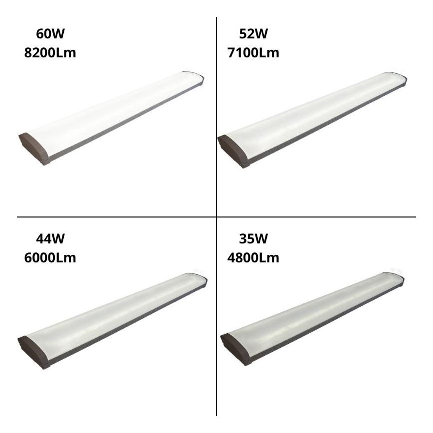 LED Prigušiva fluorescentna lampa LED/35W/44W/52W/60W/230V 4000K 120 cm